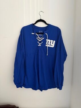 Fanatics Royal Blue Pro Line NFL Logo Tee